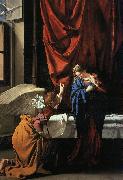 Orazio Gentileschi Annunciation   77 oil painting artist